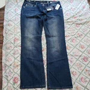 Miss Me Dark Blue Boot Cut Jeans